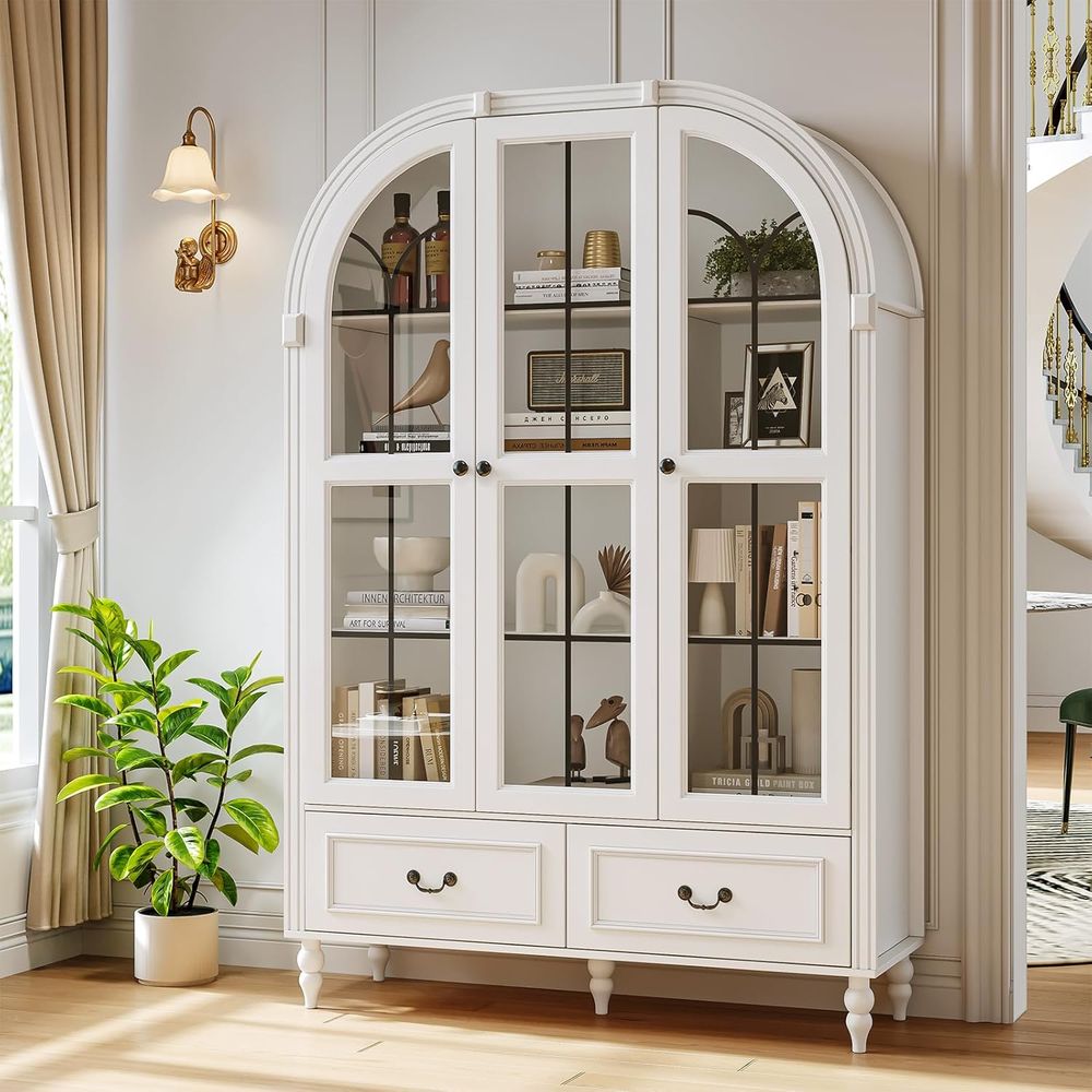 Storage & Organization - Armoire de cuisine arquée de 70,8