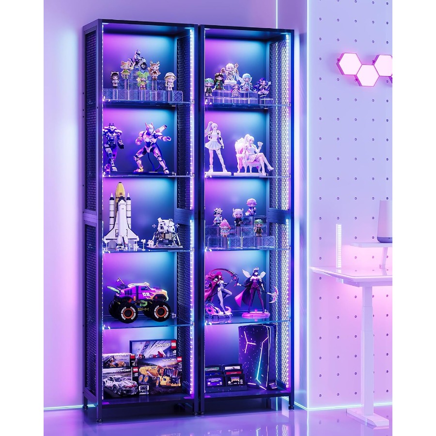 Vitrine de 72 pouces de hauteu - Lighting avis et prix