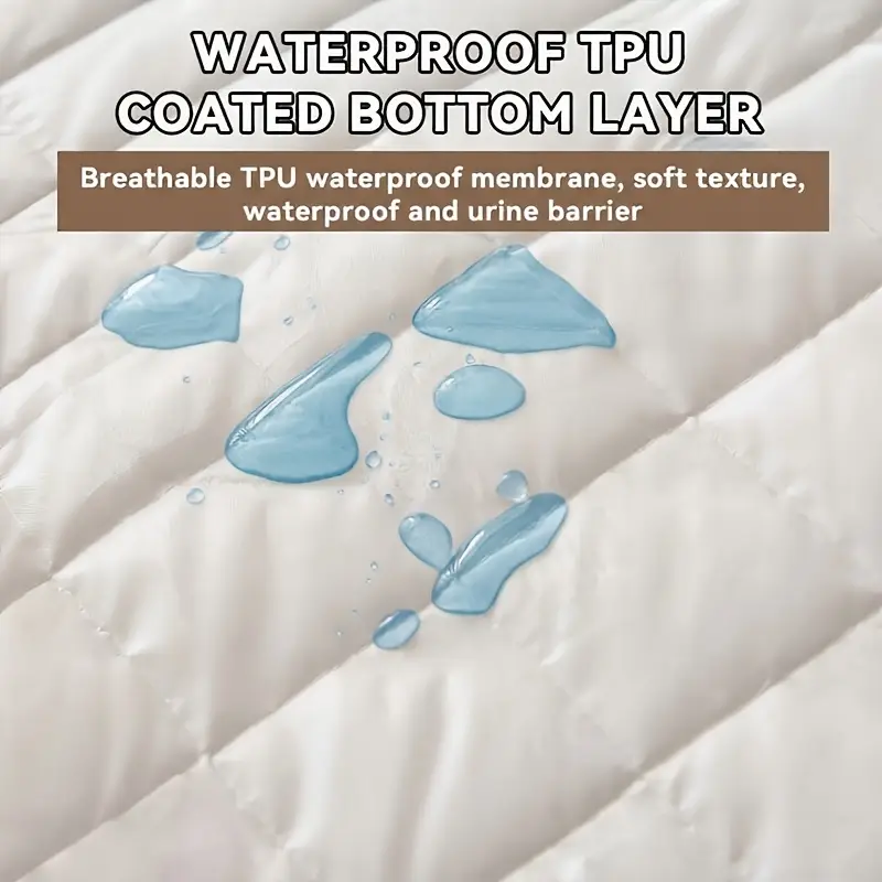 Protège-matelas imperméable, h - Waterproof Mattress Protector Breathable avis et prix