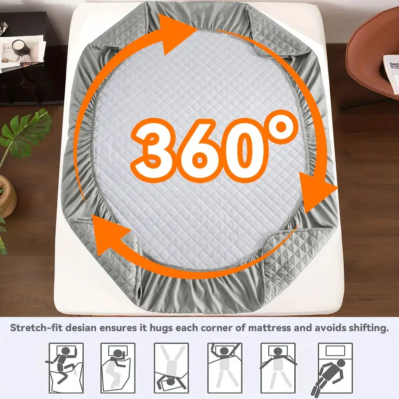 Protège-matelas imperméable, h - Waterproof Mattress Protector Breathable avis et prix