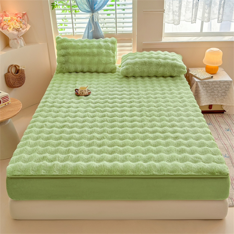 Drap-housse en fausse fourrure - Fitted Bed Sheets Deep Pocket avis et prix